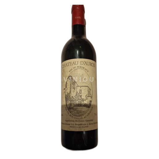 Bordeaux Château d'Auros 1985