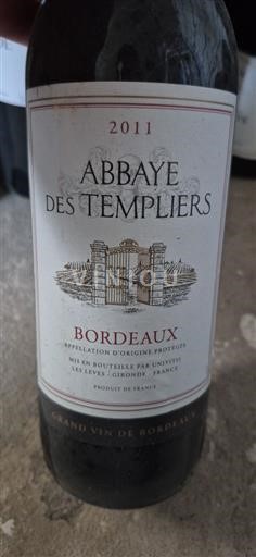 Bordeaux Abbaye des Templiers 2011