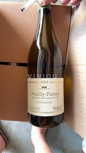 Bourgondië Pouilly-fuissé Verget Quintessence 2022