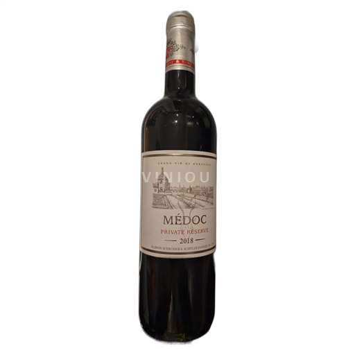 Bordeaux Médoc Maison Schröder & Schÿler Private Reserve 2018
