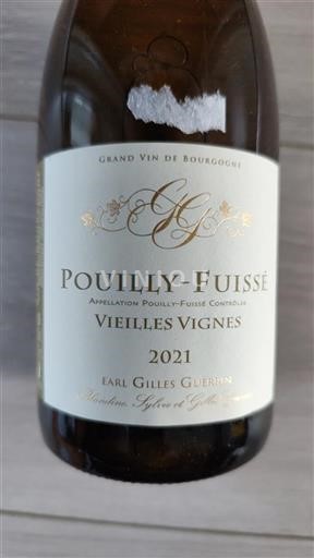 Bourgogne Pouilly-fuissé Earl Gilles Guerrin Vieilles Vignes 2021