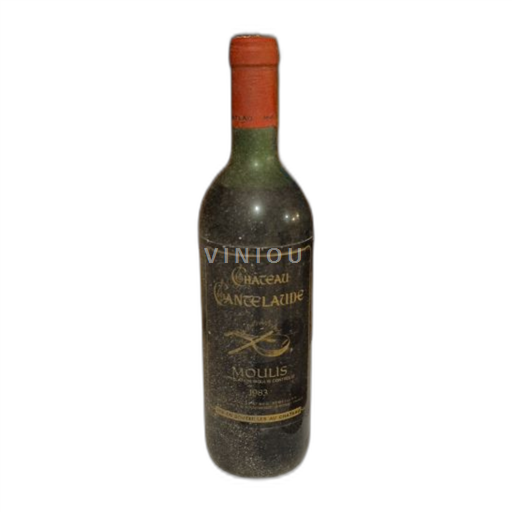Vin Rouge sec Château Canteleu 1983 France Bordeaux
