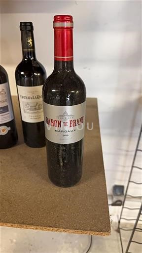 Bordeaux Margaux Château Brane-Cantenac Baron de Brane 2015