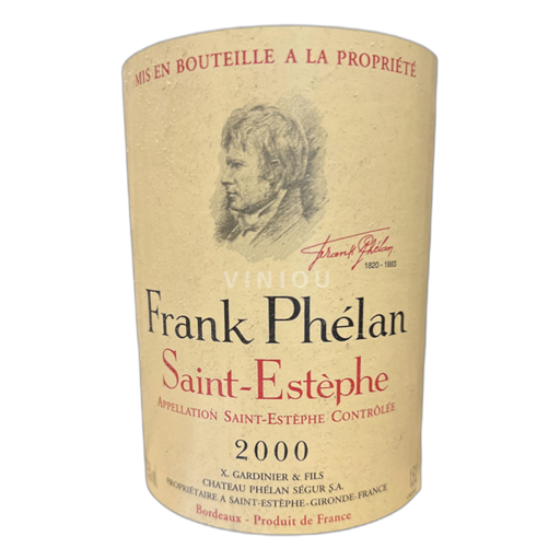 Burdeos Saint-Estèphe Chateau Phélan Ségur Frank Phélan 2000