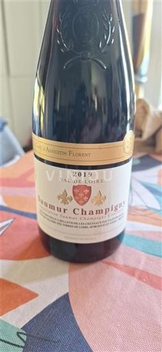 Vallée de la Loire Saumur-champigny Cave d'Augustin Florent 2019