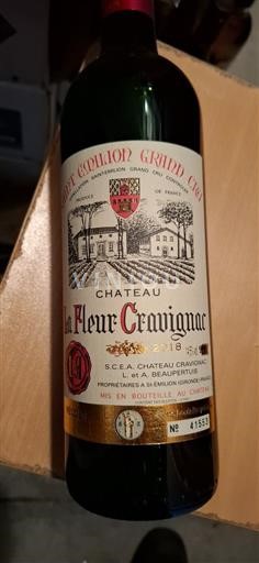 Burdeos Saint-Émilion Gran Cru Château La Fleur Cravignac 2018
