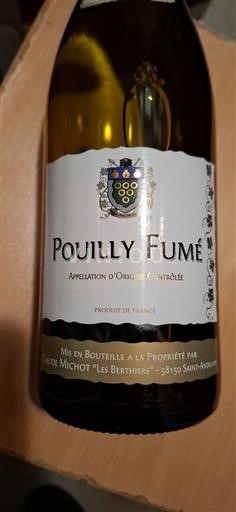 Valle della Loira Pouilly-fumé Claude Michot Les berthiers 2019