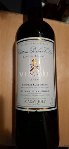 Bordeaux Montagne Saint-Émilion Chateau Rocher Calon du diamant 2020