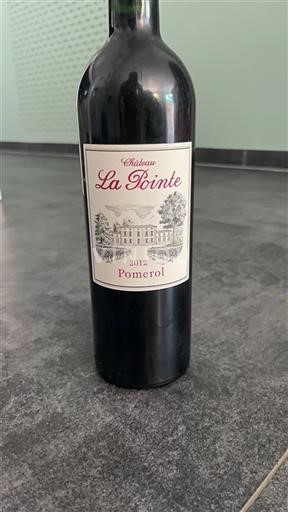 Bordeaux Pomerol Château La Pointe 2012