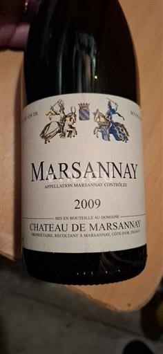 Burgundy Marsannay Château Marsannay 2009