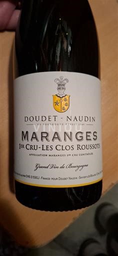 Borgogna Maranges Grand Cru Doudetnaudin Les Clos Roussots 2018