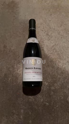 Rhônen laakso Crozes-Hermitage Maison Ravoire 2022