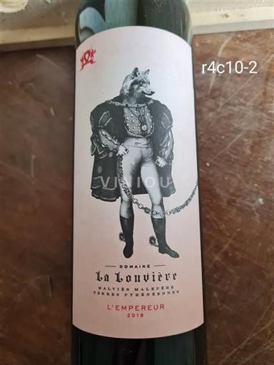 Languedoc Malepère Domaine La Louvière L'empereur 2018