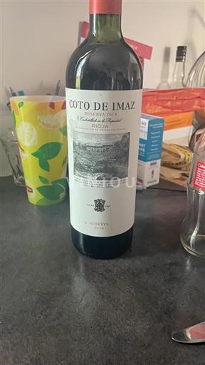 La Rioja Rioja Coto de Imaz Reserva 2014