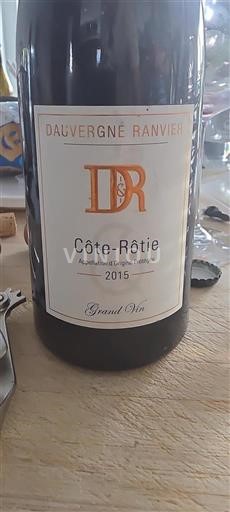 Rona dolina Côte-rôtie Dauvergne Ranvier 2015