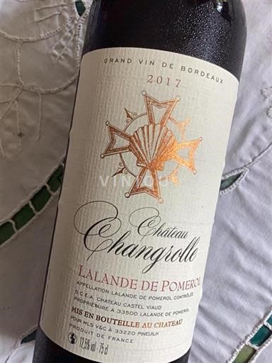 Bordeaux Lalande-de-Pomerol Château Changrolle 2017