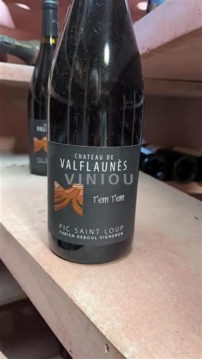 Linguadoca Pic Saint-Loup Château Valflaunes T'em T'em 2020