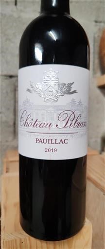 Bordeaux Pauillac Château Pibran 2019