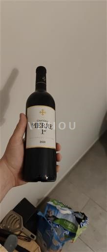 Burdeos Saint-Émilion Gran Cru château Pierre 1er 2020