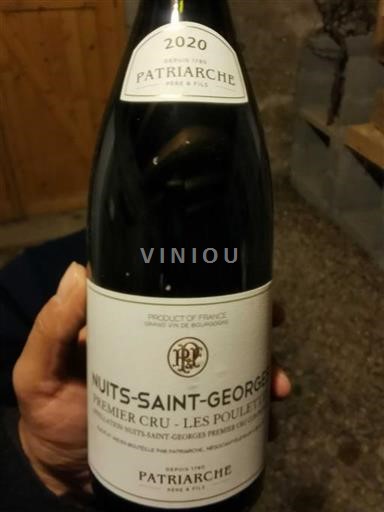 Bourgondië Nuits-saint-georges Premier Cru Patriarche Père & Fils Les Poulettes 2020