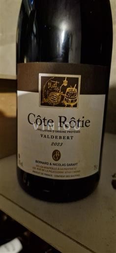 Rhônevallei Côte-rôtie Bernard & Nicolas Garayt Valdebert 2023