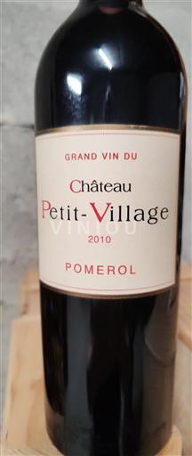 Bordeaux Pomerol Château Petit Village 2010