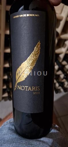 Bordeaux Non specificato Grand Cru Notaris 2018