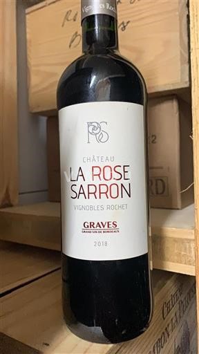 Bordeaux Graves Château La Rose Sarron 2018