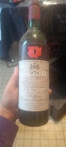 Bordeaux Pauillac Château Mouton Rothschild 1972