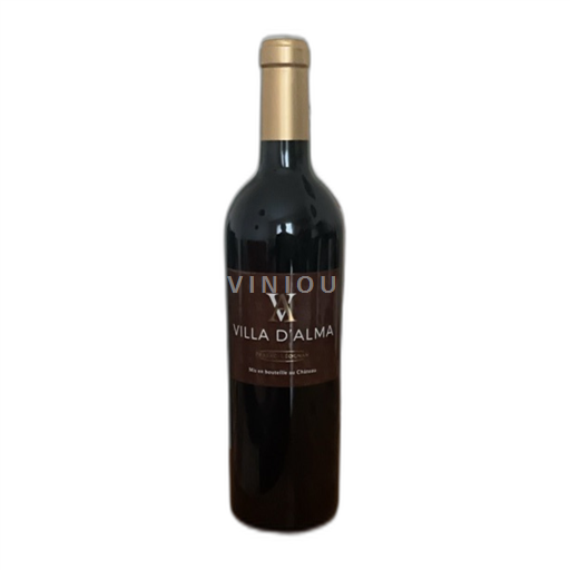 Vin Rouge sec Villa Alma 2013 France Bordeaux Pessac-Léognan