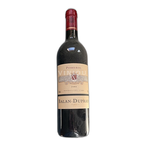 Burdeos Pomerol Balanduprais 2002