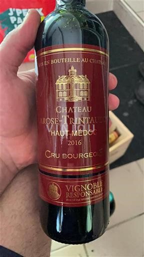 Bordeaux Haut-Médoc Cru Bourgeois Château La Rose Trintaudon 2016