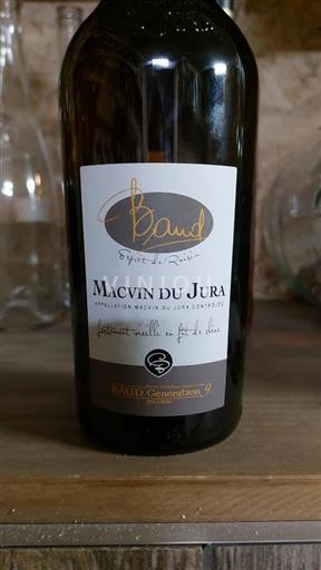 Vin Blanc liquoreux Domaine Baud 2020 France Jura Macvin-du-jura