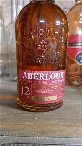 Whisky Single Malt Whisky Aberlour de la distillerie : Aberlour Distillery 12 ans d'âge distillé en 2020 Écosse