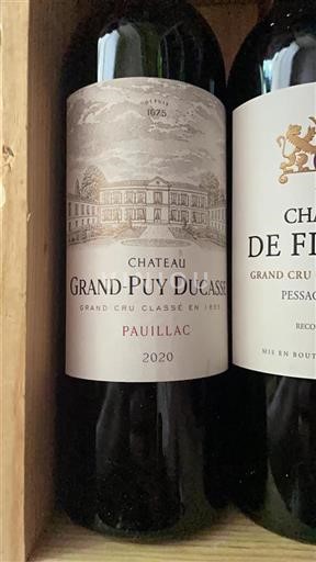 Bordeaux Pauillac Grand Cru Grandpuy Ducasse 2020