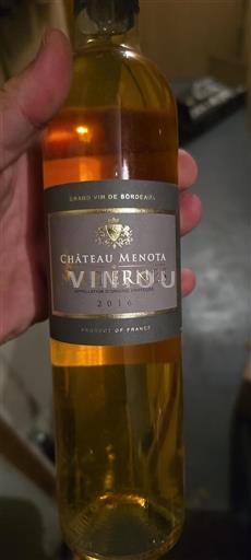 Bordeaux Sauternes Château Menota 2016