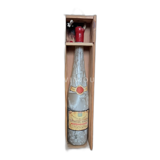 Rhônen laakso Côtes-du-rhône Domaine Cabanon 1989