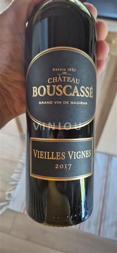 Sud-Ouest Madiran Château Bouscassé Vieilles vignes 2017