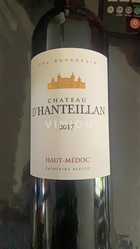 Bordeaux Haut-Médoc Cru Bourgeois Château Hanteillan 2017