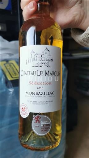 Jihozápad Monbazillac Château Les Marguis Séduction 2018