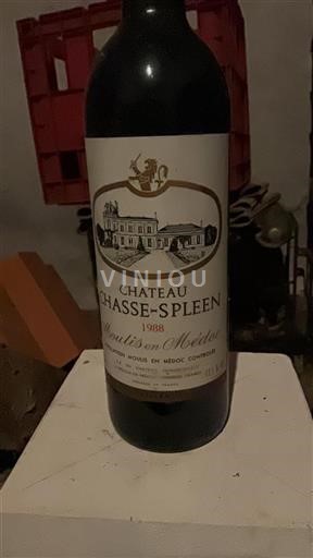 Bordeaux Moulis-en-Médoc CHÂTEAU CHASSE SPLEEN 1988