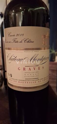 Bordeaux Graves Château Montgravier 2018 2018