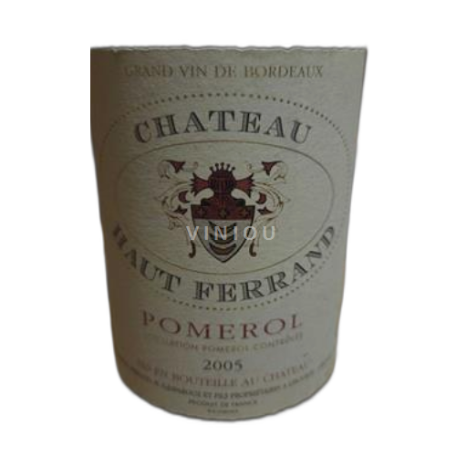 Bordeaux Pomerol Château Haut Ferrand 2005