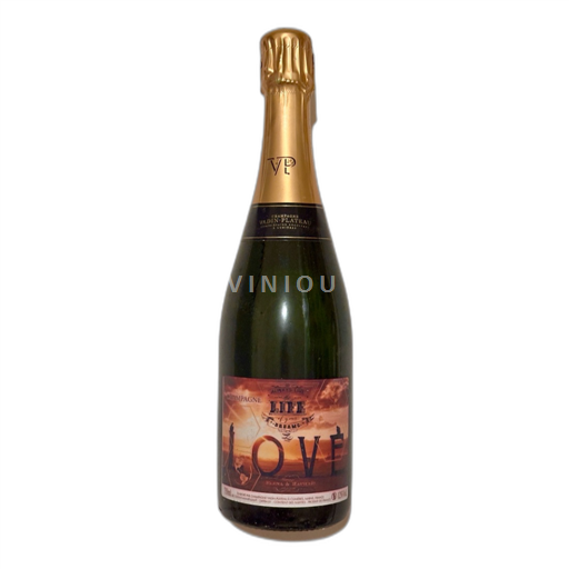 Vin Effervescent Blanc brut Blanc de Noir Champagne Vadinplateau 2016 France Champagne