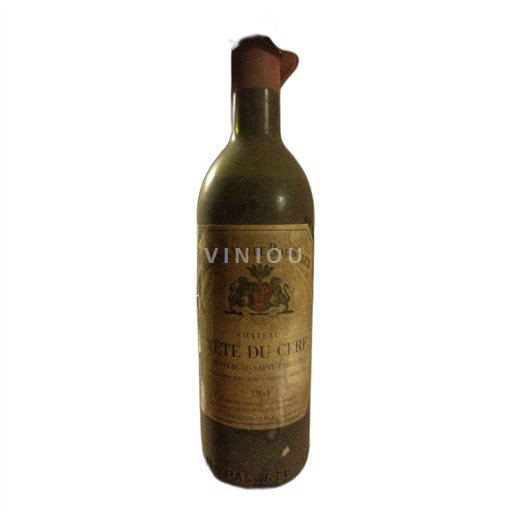 Bordeaux Montagne-Saint-Émilion Château Tête Du Cerf 1964