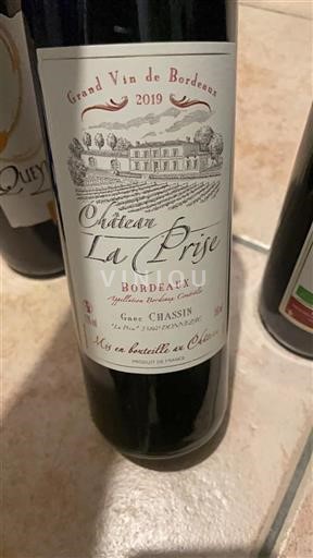 Bordeaux Château La Prise 2019