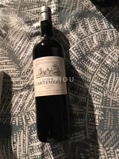 Bordeaux Haut-Médoc Grand Cru Château Cantemerle 2005