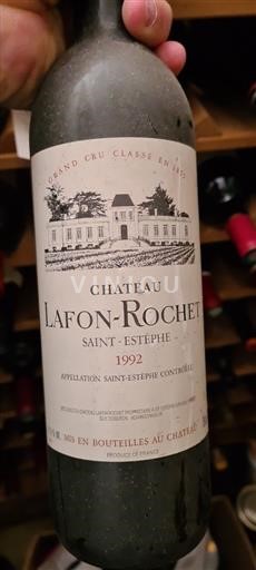 Bordeaux Saint-Estèphe Grand Cru Château Lafonrochet 1992