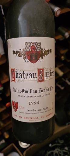 Bordeaux Saint-Émilion Grand Cru Grand Cru Château Rozier 1994
