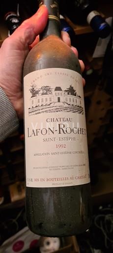 Bordeaux Saint-Estèphe Château Lafonrochet 1992